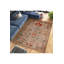 Tapis décoratif multicolore à motif tissé à base tissée moderne lavable à la machine-1493131024