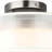 Glass Semi Flush Mount