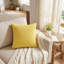 Housse de coussin simple à rayures-131262956