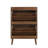 Medieval Modern Independent Shoe Cabinet, Fence Shoe Cabinet with 2 Flip Drawers