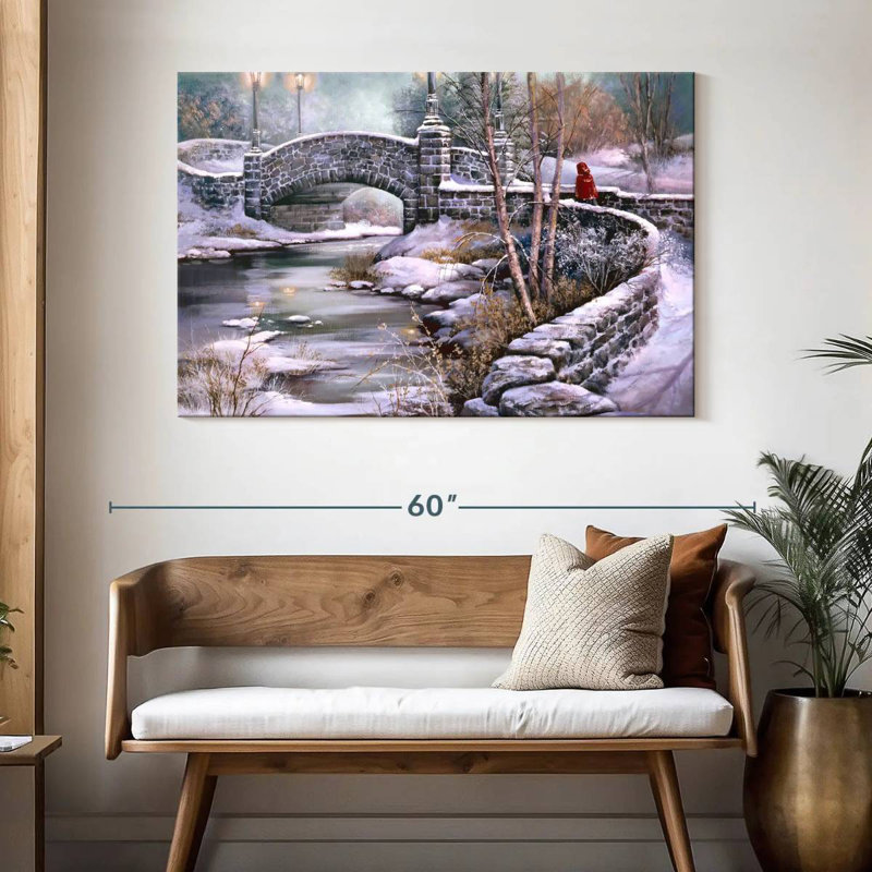 Alvord Campbell's Crossing, H 32 po x l 48 po