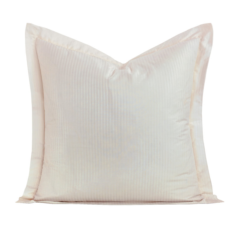Emilio Cotton Pillow Sham, Euro, Ivory