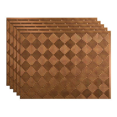 FASÄDE Miniquattro Decorative Vinyl Backsplash 15 sq ft Kit