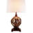 29.75" Tall Polyresin Table Lamp, Polymosaic Design
