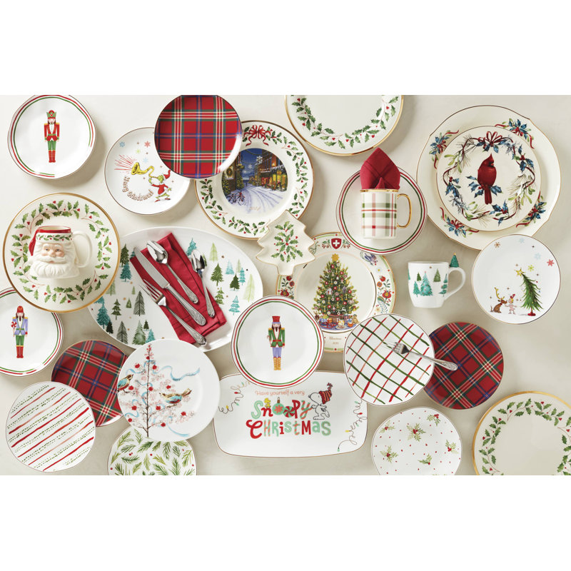2024 Holiday Annual Plate Winter Scene