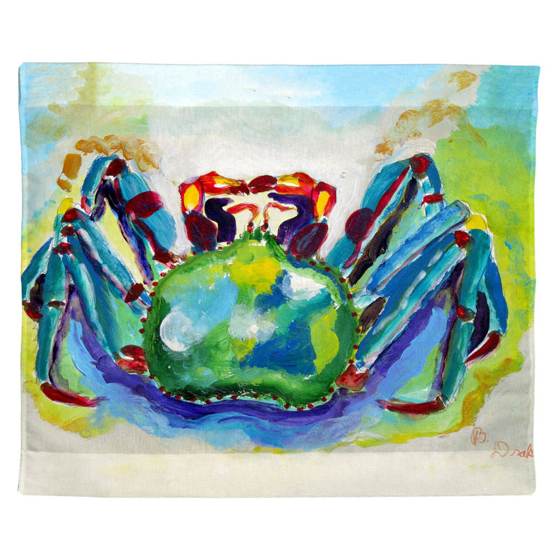 Suspension en polyester crabe