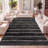 Komon Minimalist Stripe Black/Cream Rug-653745798