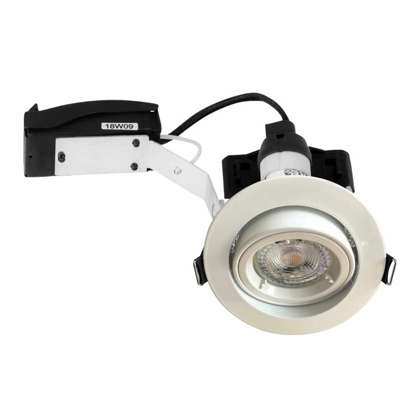 Moorestown 9.4cm Recessed Lighting Kit, Gloss White Paint