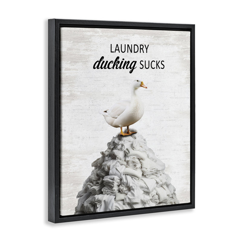 Cadre flottant Duck & Laundry, Cadre flottant noir de jais, H 21 po x l 17 po