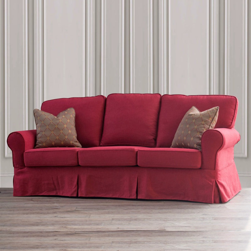 Simple Red Creative Casual Sofa, Red