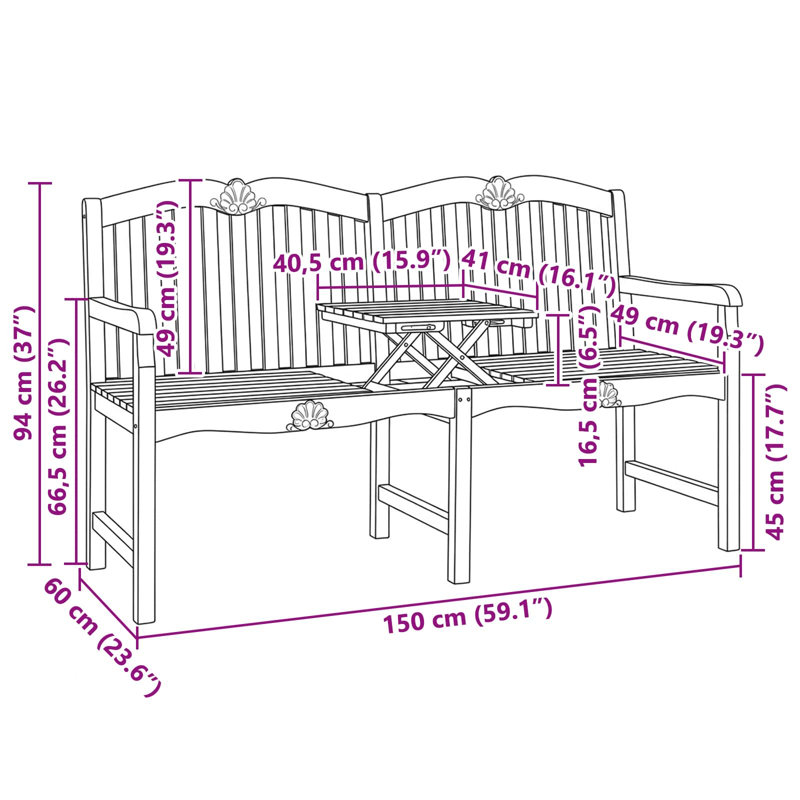 Outdoor Bench