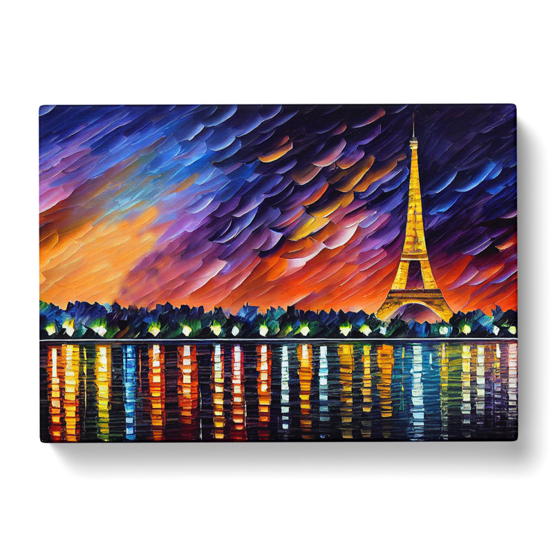 Eiffel Tower Paris Vol.5 - Wrapped Canvas, 40cm H x 60cm W x 3cm D
