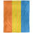 Rouge orangé / jaune / bleu