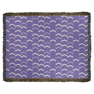 Couverture en coton tissé Rhonda
