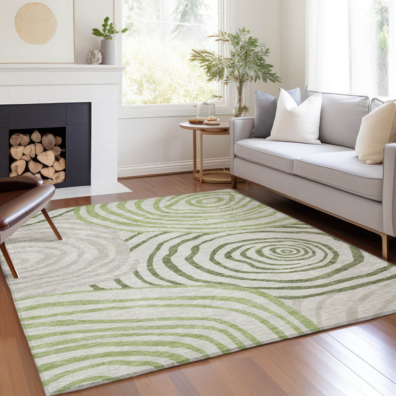 Tapis de porte d'extérieur antidérapant Leis, Rectangle 5' x 7'6"