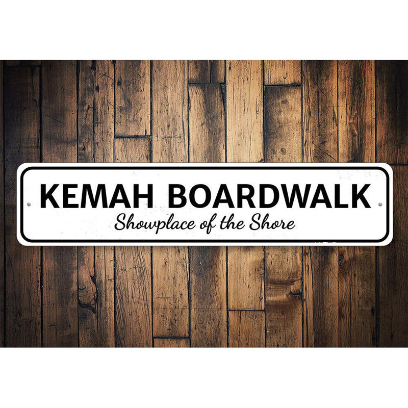 Panneau en aluminium Boardwalk Showplace, H 4 po x l 18 po x P 0,04 po