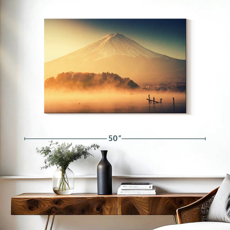 Alvord brillant Mont Fuji, H 26 po x l 39 po