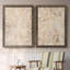 Toile encadrée noyer damassé I-Premium - prête à être suspendue-97673887-97673886