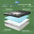 BEDLORE® Dual Layer 4" Memory Foam Mattress Topper with Rayon Bamboo Cover, 2" Cooling Memory Foam & 2" Plush Breathable Bamboo Pillow Top with 6-18" Deep Pocket, for Back Pain Relief-1124557097-1132453946