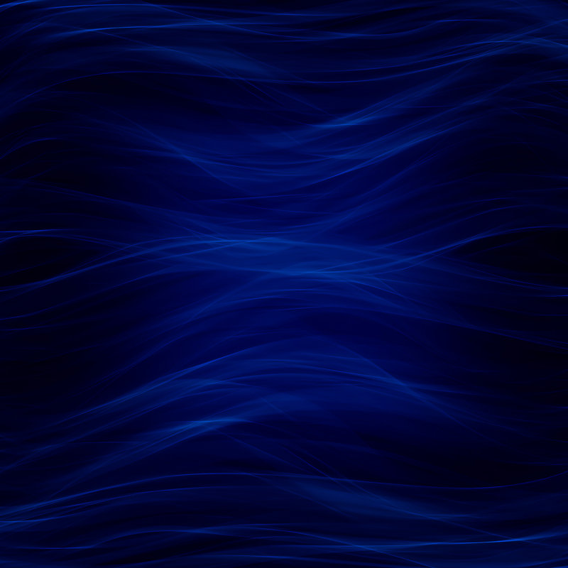 Wavy Dark Blue Abstract Background by Dlinca - Wrapped Canvas Print, 76cm H x 76cm W x 3.8cm D