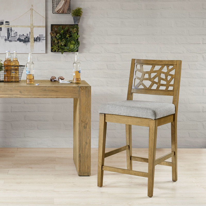 Liev Solid Wood Bar & Counter Stool, Counter Stool (26" Seat Height)