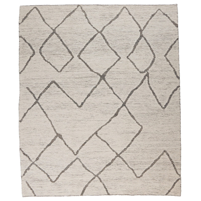 Showa White Black, Rectangle 8' x 10'