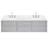 Macolm Wall Mounted 2 Double Vanity Bathroom Vanity With Carrara Quartz Top-1895226500-1895031783-1915660995