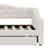 Upholstered Daybed With LED Belt And Trundle-1663821395