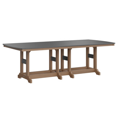 Table de salle à manger rectangulaire 96 po Berlin Gardens Garden Classic
