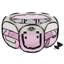 Parc pour animaux PETMAker, enclos pour chiots et petits chiens pliables d'intérieur et d'extérieur avec panneaux en filet, plateau à fermeture à glissière, sac de transport, cage de voyage légère pour le camping-20603126-20595978