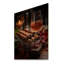 Expression de cigares cubains - Art mural en bois de paysage cubain sur bois de pin naturel-902311192