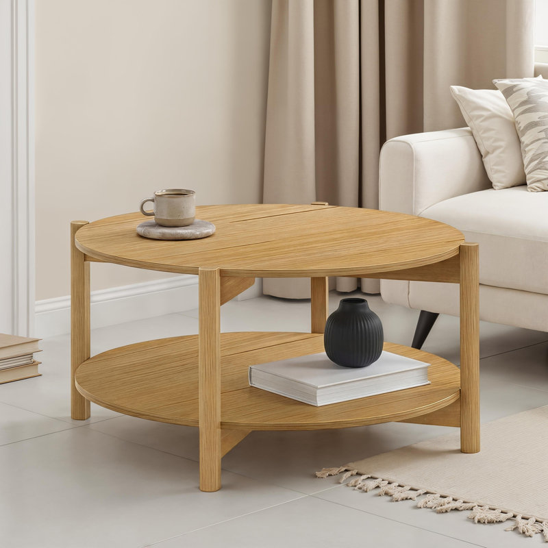 Table basse 1 pièce Natural Finish, Naturel