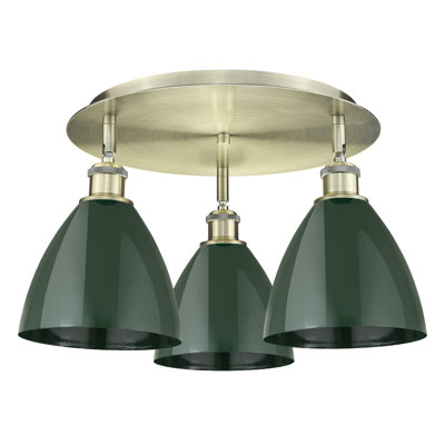 Plafonnier encastré 3 lumières 7,5 po Allare