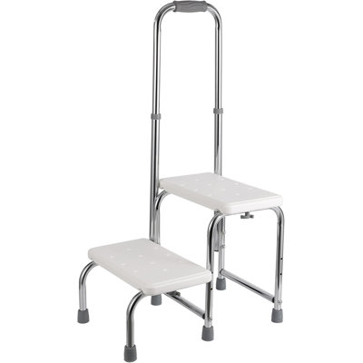 Marchepied et plateforme antidérapante, capacité de charge de 450 lb, marchepied réglable pour adultes, personnes âgées, repose-pieds de chevet, cuisine