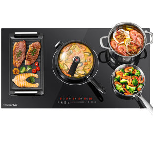 IAMZCHEF 36" Electric 5 Burner Cooktop