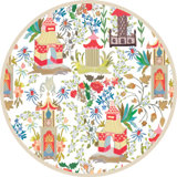 Vida Polyester Blend Round Placemats