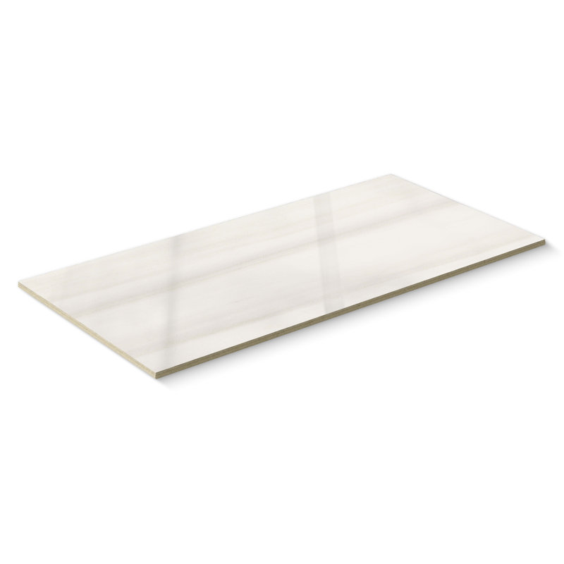 Dolomita Polished 12x24 Porcelain Floor & Wall Tile (11.63 Sq. Ft./Case), Ivory