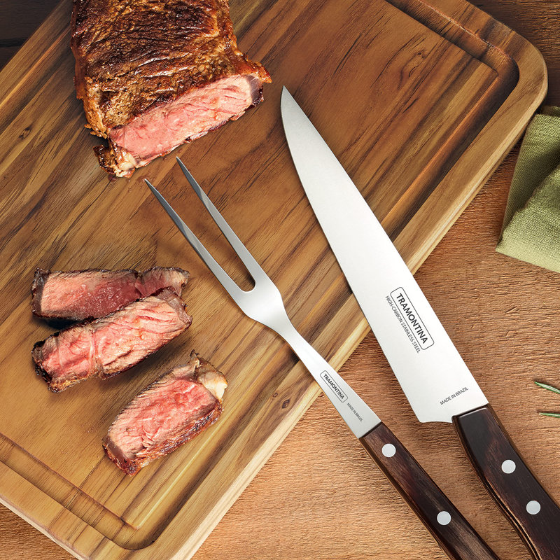 2-Pack Cutting Boards - Teak Wood