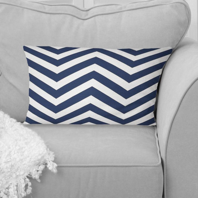 Chevron Charm - Chevron Lumbar Pillow