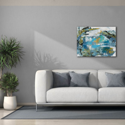 Epic Graffiti 'Impromptu II' by Silvia Vassileva, Canvas Wall Art, 34" x 26"