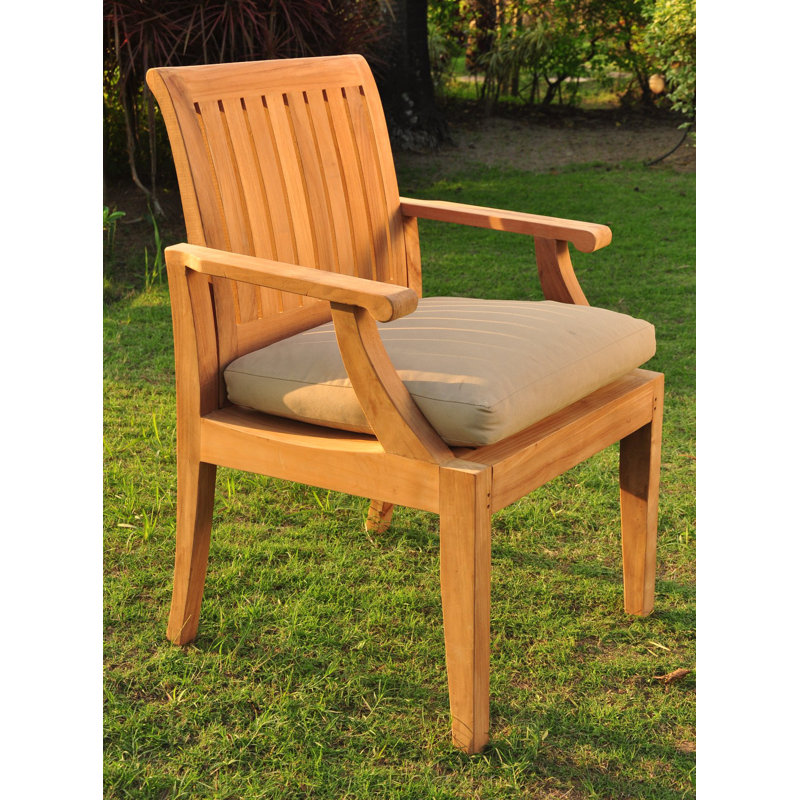 Lagos Outdoor Teak Dining Armchair