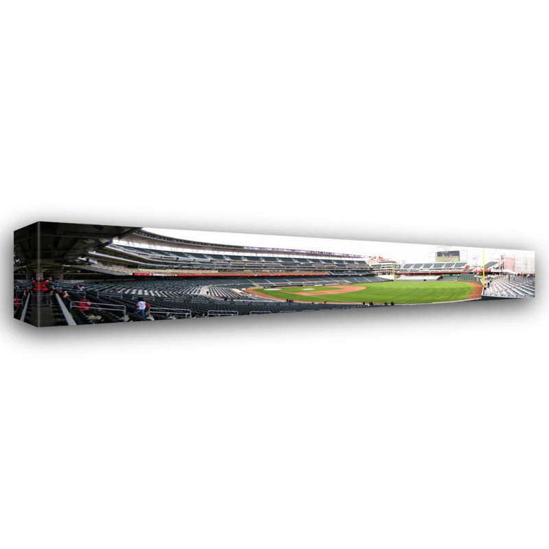 Target Field, 5" H x 24" W