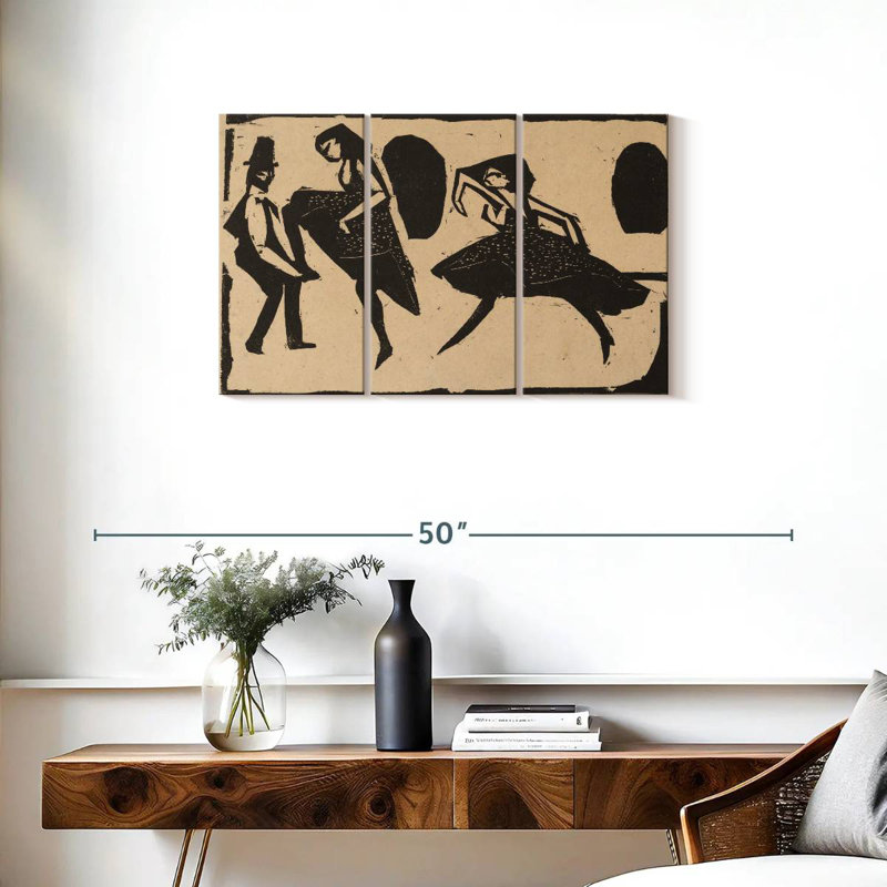 Avery Acrobatic Dance, 20" H x 33" W