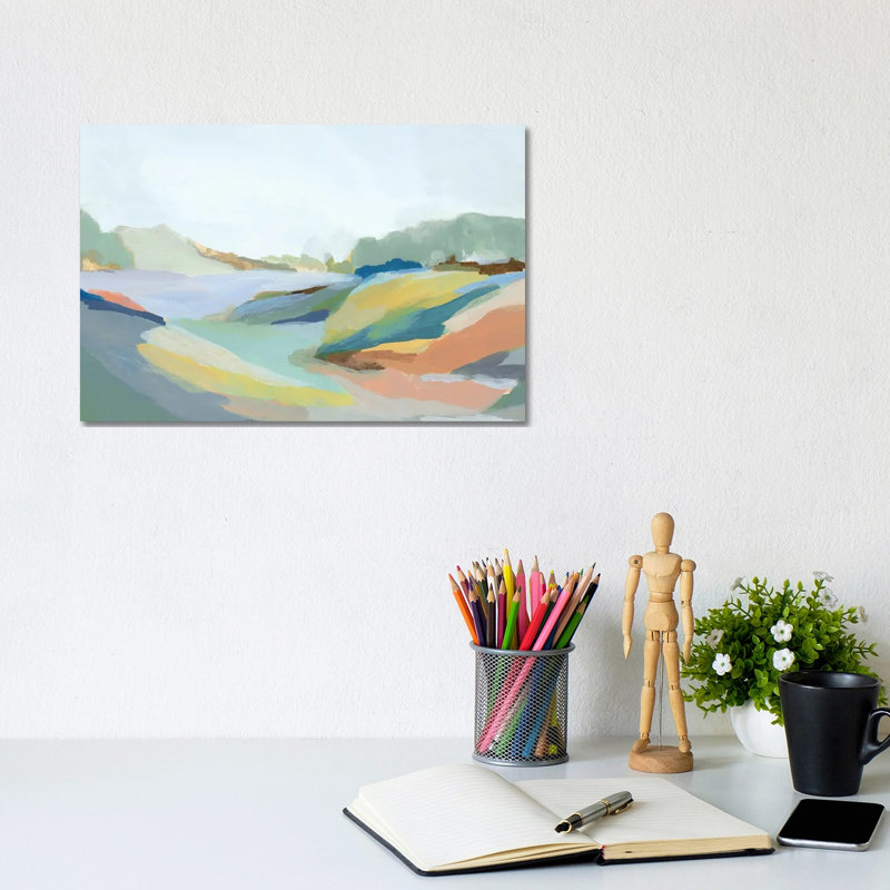 «Return to Nature I» par Isabelle Z - reproduction sur toile tendue, H 8 po x l 12 po x P 0,75 po