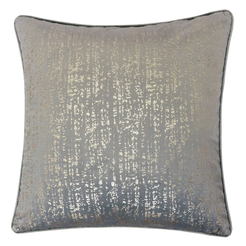 Coussin Belle 2 PC 20 "X 20", rouge, Argent