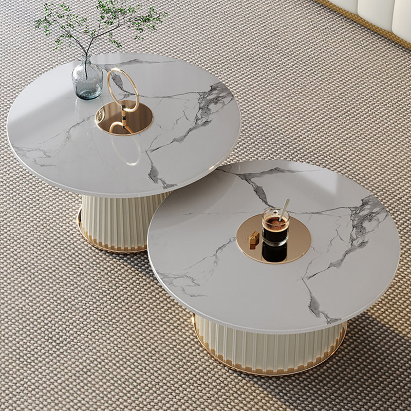 Table de thé crème