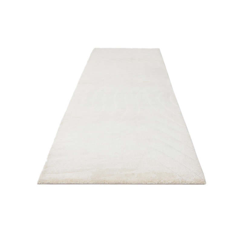 Tapis de couloir beige clair Iniguez