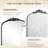 Kiany Glass Arched Wall Mirror with Durable Iron Frame-658924788-668868108