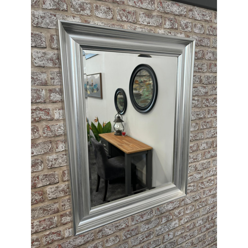 Panos Plastic Leaning and Wall Mirror, 85cm H x 85cm, Square