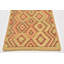 Tapis en laine rouge/beige 2 pi 7 po x 4 po one-of-kind main-noué la new age Elland